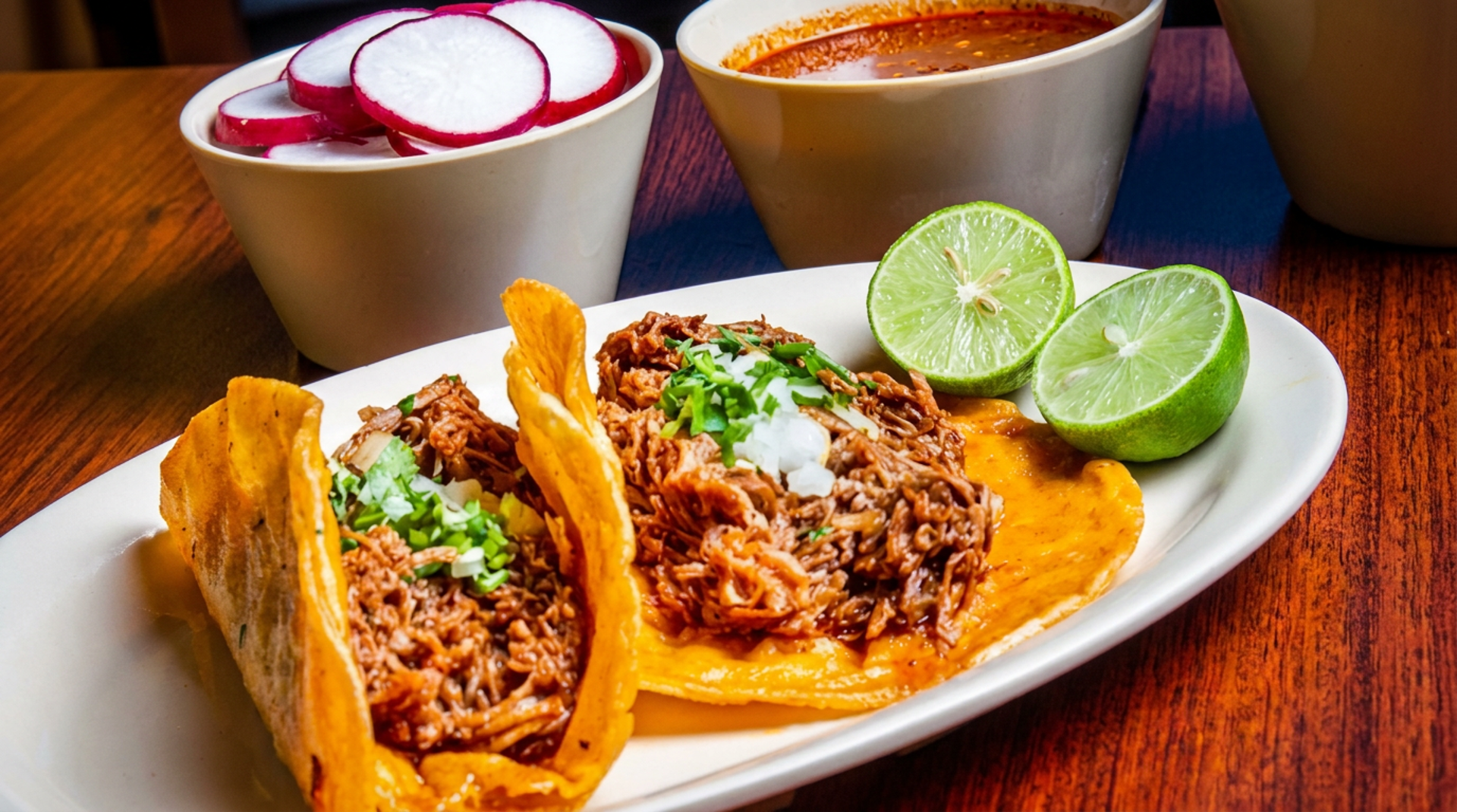 Ramen birria and horchata
